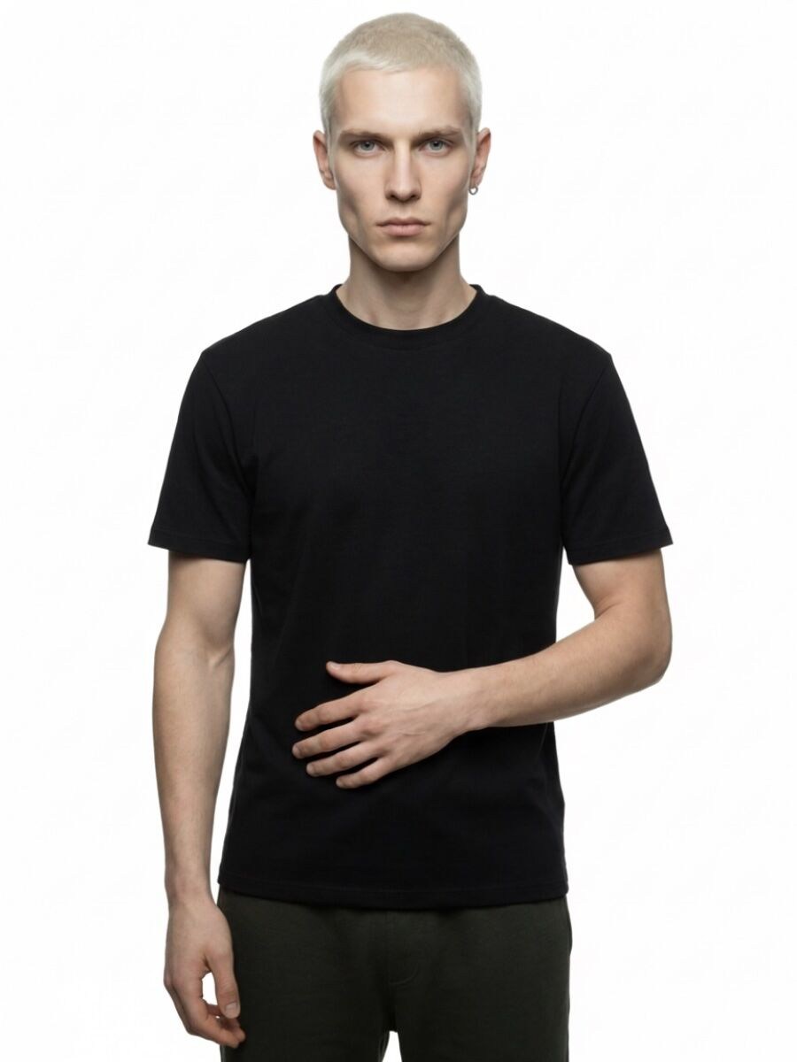 Loft Erkek LF2042724 T-Shirt Siyah