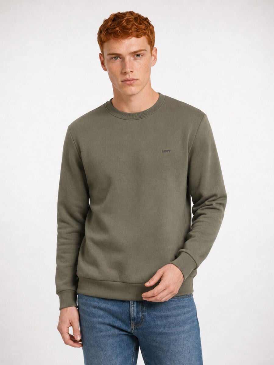 Loft Erkek LF2044038 Sweat Haki