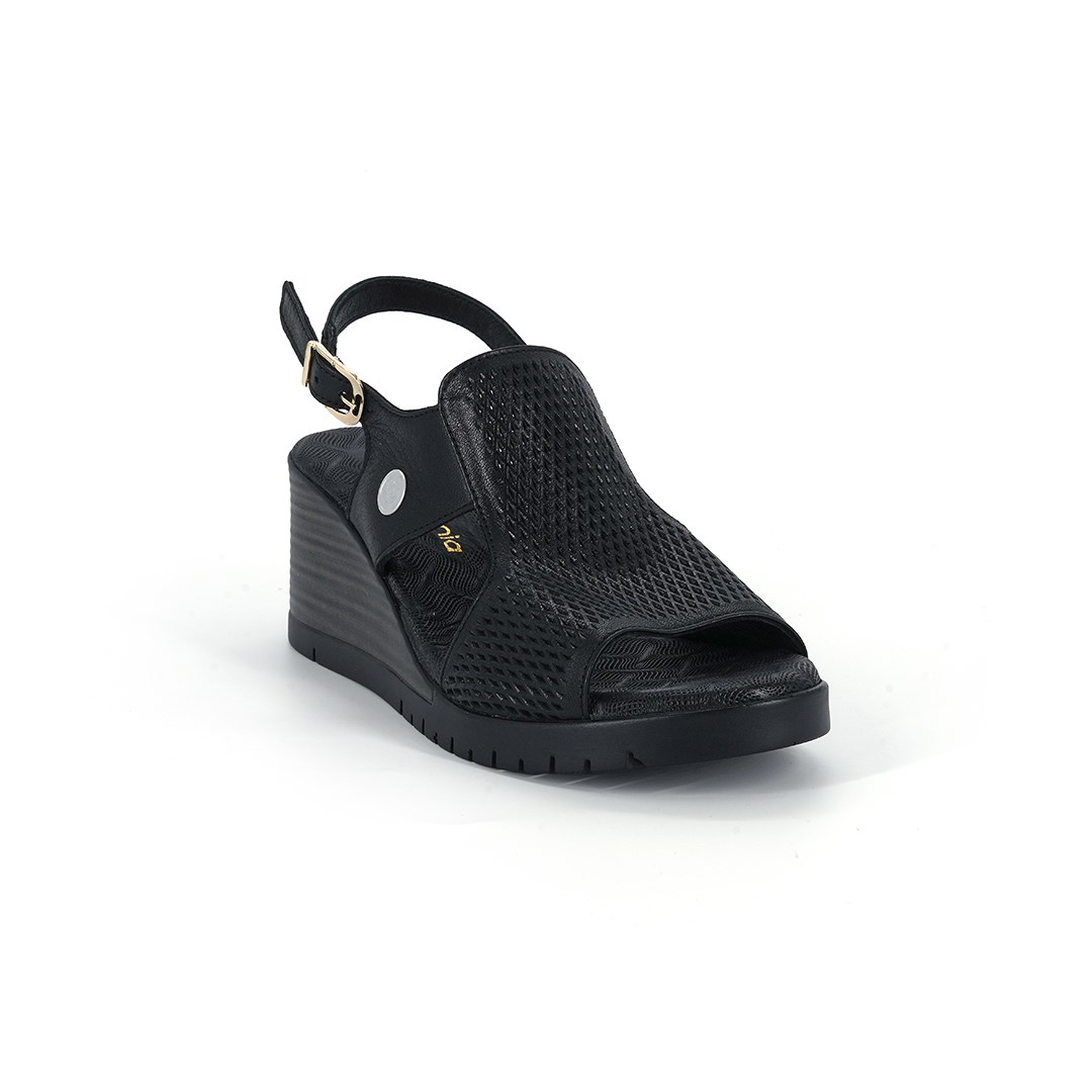 Mammamia Kadın 2925LX Sandalaet/Siyah Pen Siyah