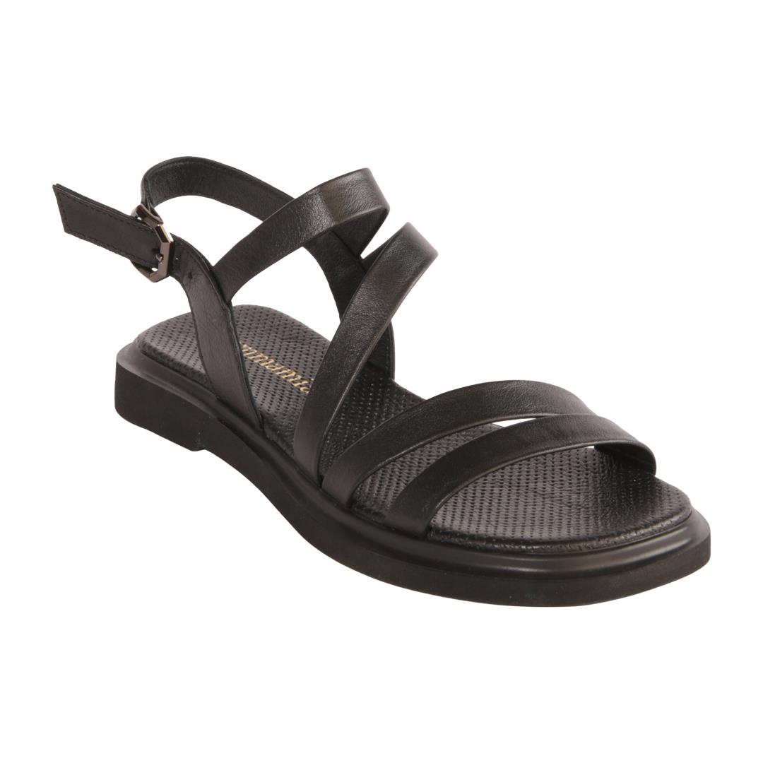 Mammamia Kadın 5005LX Sandalet/Siyah Pen Siyah