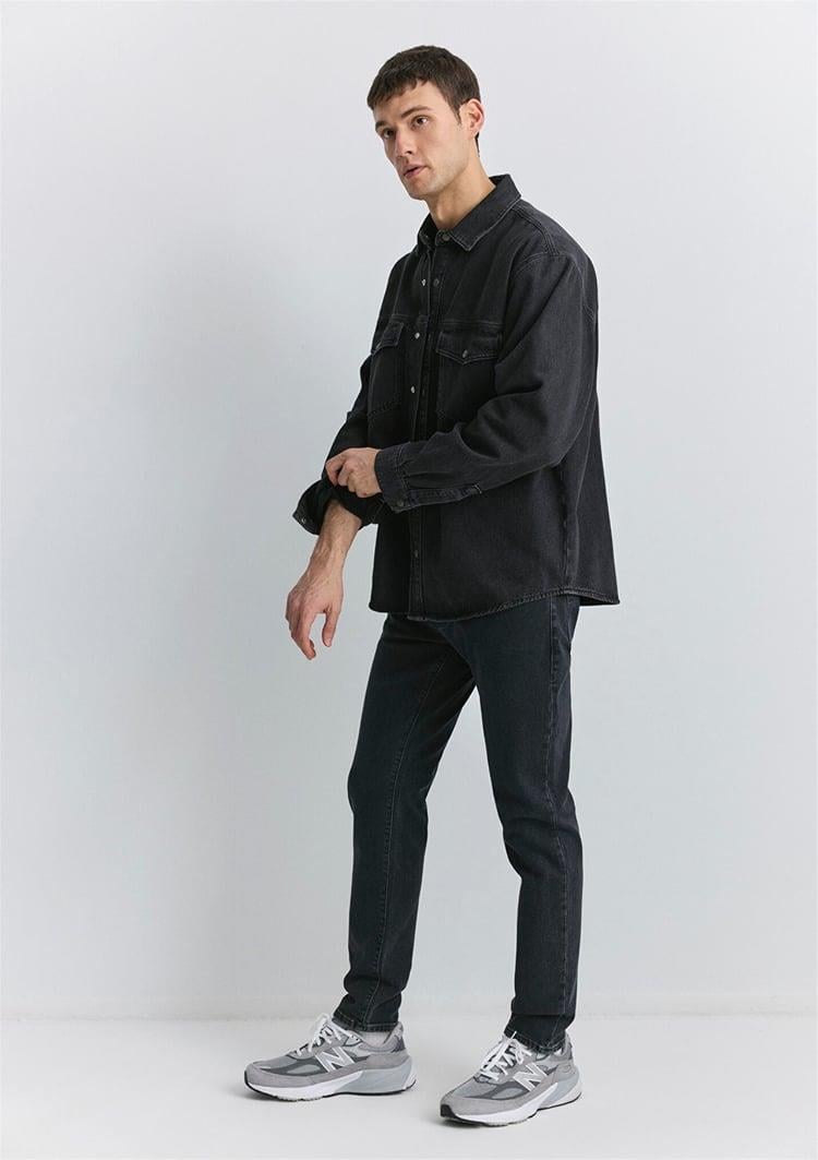 Mavi Erkek M0081089340 Mılan Iron Grey Mavi Black Gri