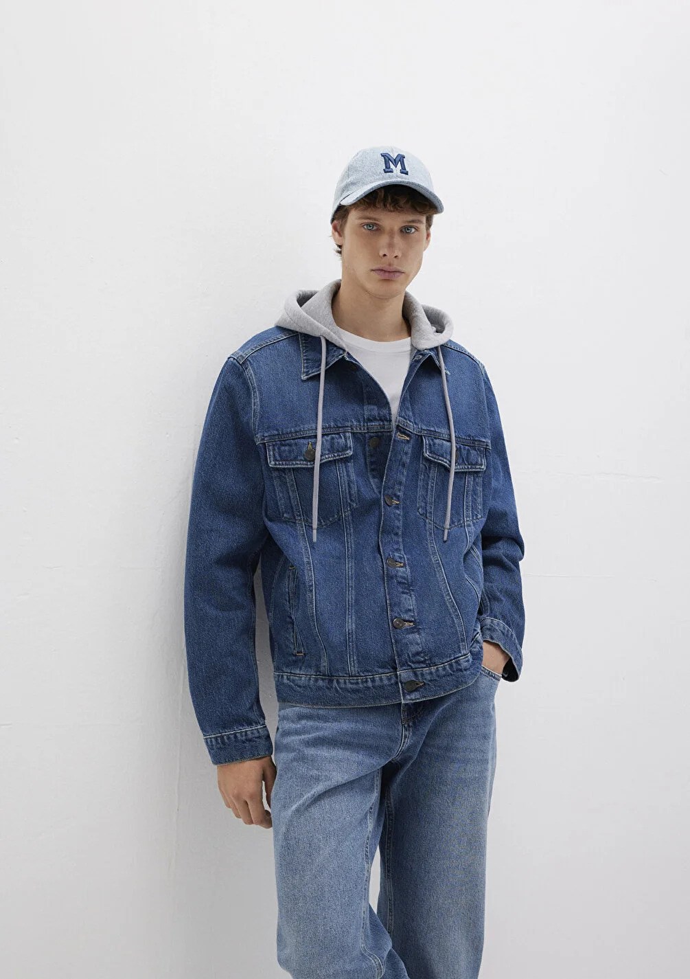 Mavi Erkek M0112808-90839 Denim Ceket BRANDON 90lar Vintage Koyu Mavi K.Mavi