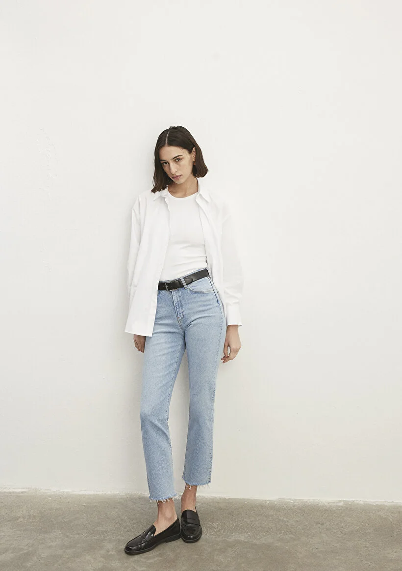 Mavi Kadın M101441-86391 New York Bleach Classic Denim Mavi