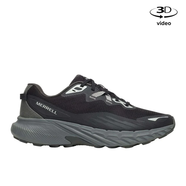 Merrell Erkek J00003280 Agılıty Traıl Patika Koşusu Ayakkabısı / Black Standart
