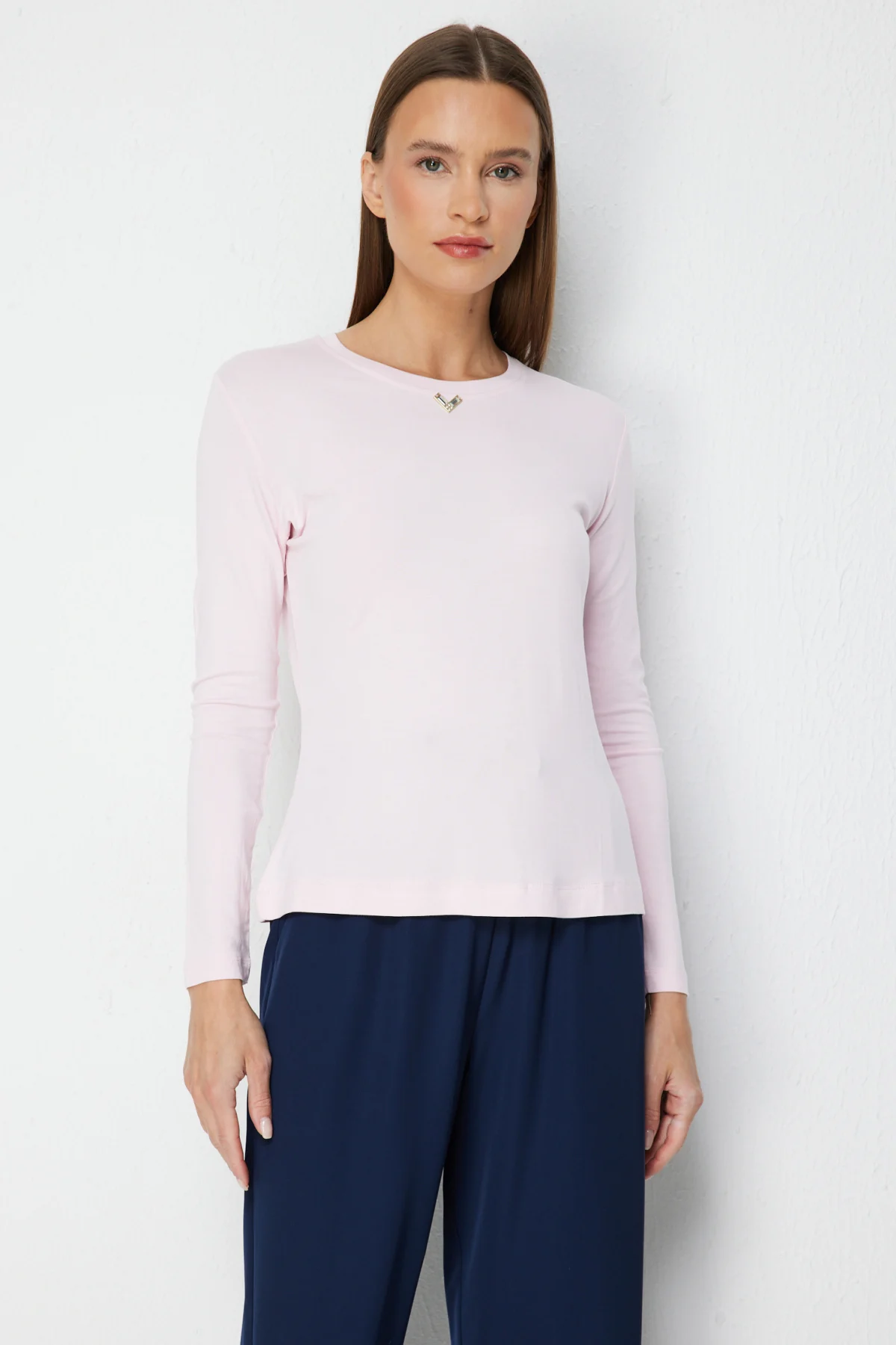 On Kadın-71303 Bluz Pembe