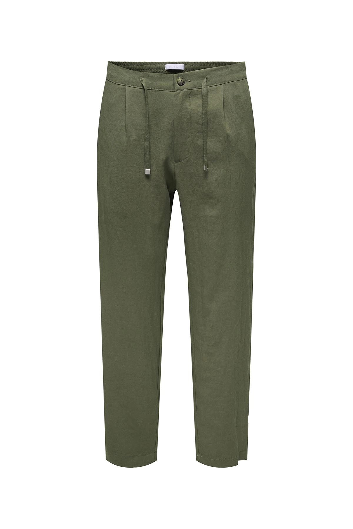 Only & Sons Erkek 22037262 Onswake Loose Tapered 0329 Pant Frml Haki