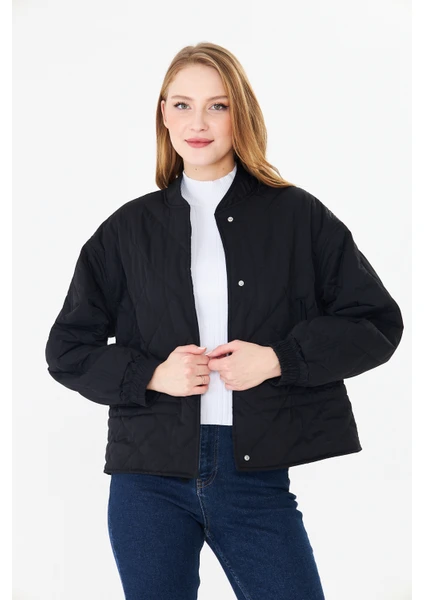 Pique Kadın Daria Mont Siyah