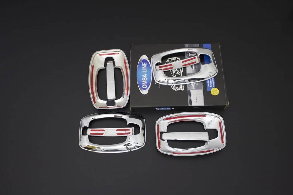 OMSA Citroen Jumper Krom Kapı Kolu 4 Kapı Set Abs 2006-2024 Arası