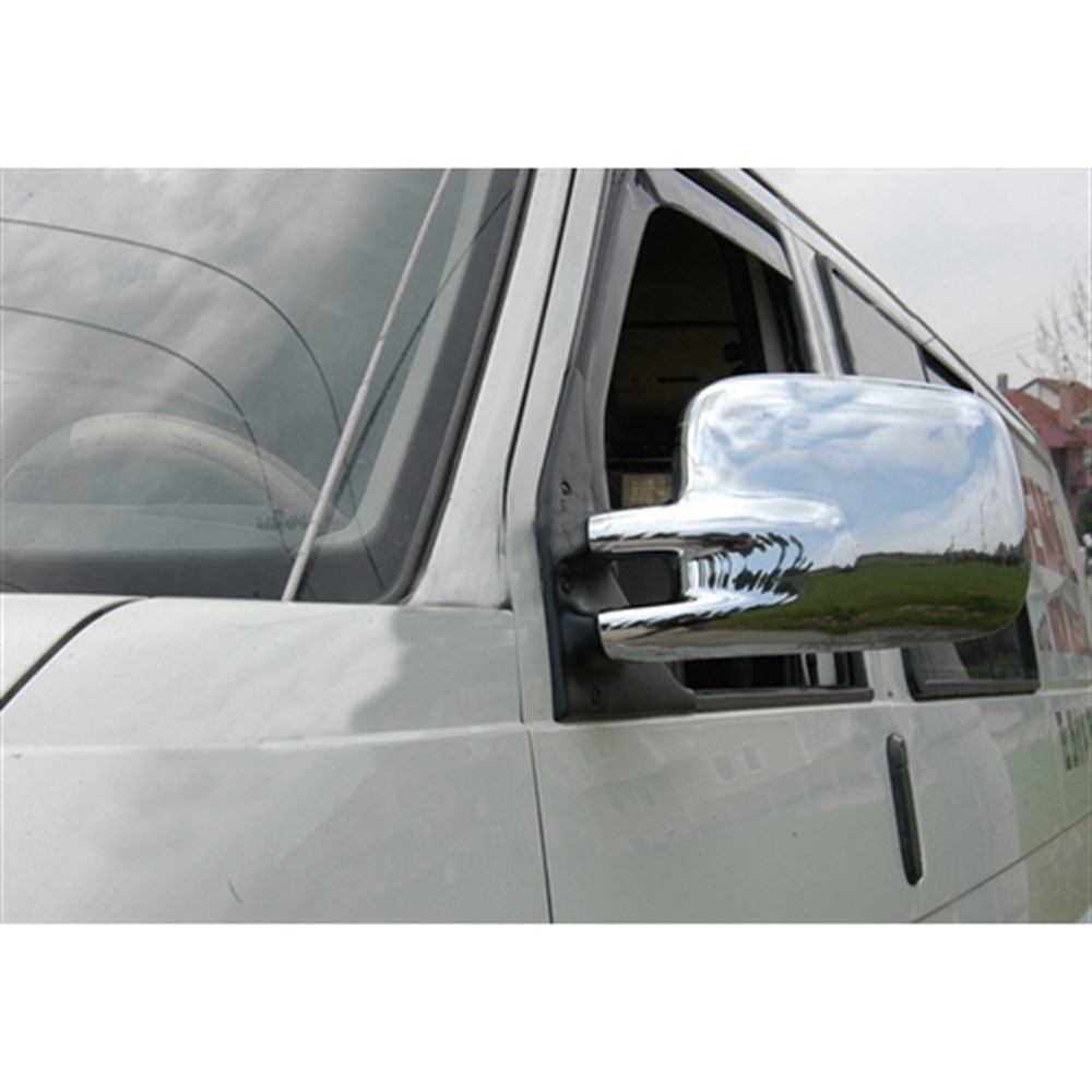 DB Chrome VW T4 Multivan Krom Ayna Kapağı 1995-2003 2 Parça Abs Krom