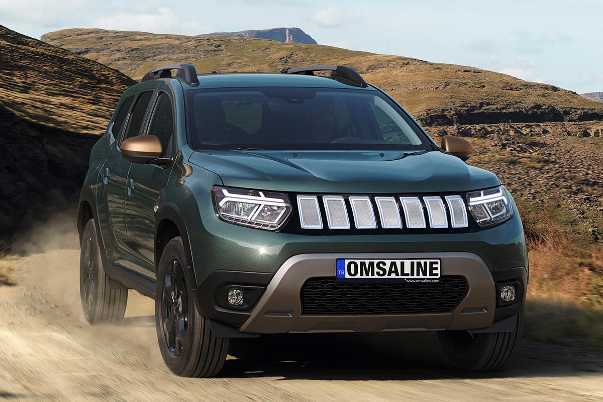 Dacia Duster Ön Panjur Jeep Model ABS 2018-2024 Arası