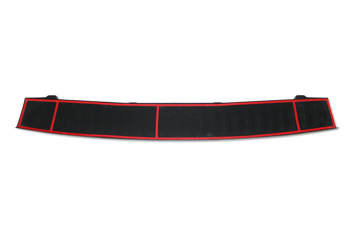 Fiat Doblo Arka Tampon Eşiği Parlak Plastik 2010-2021 Arası