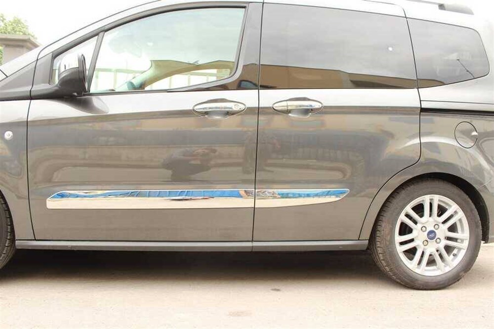 OMSA Ford Courier Krom Yan Kapı Çıtası 4 Parça 2014-2017 Arası