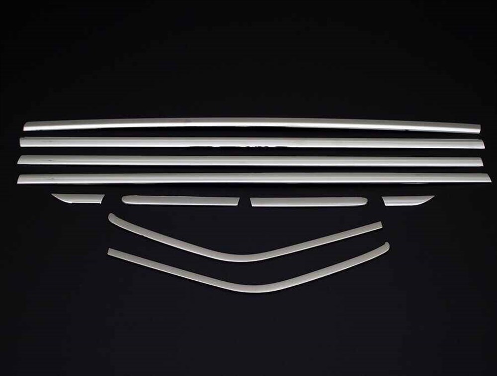 OMSA Ford Kuga 2 Krom Cam Alt Çıtası 10 Parça 2012-2019 Arası