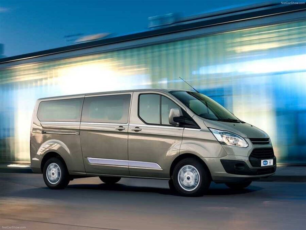 OMSA Ford Tourneo Custom Krom Cam Alt Çıtası 8 Parça Kısa Şase 2012-2023 Arası
