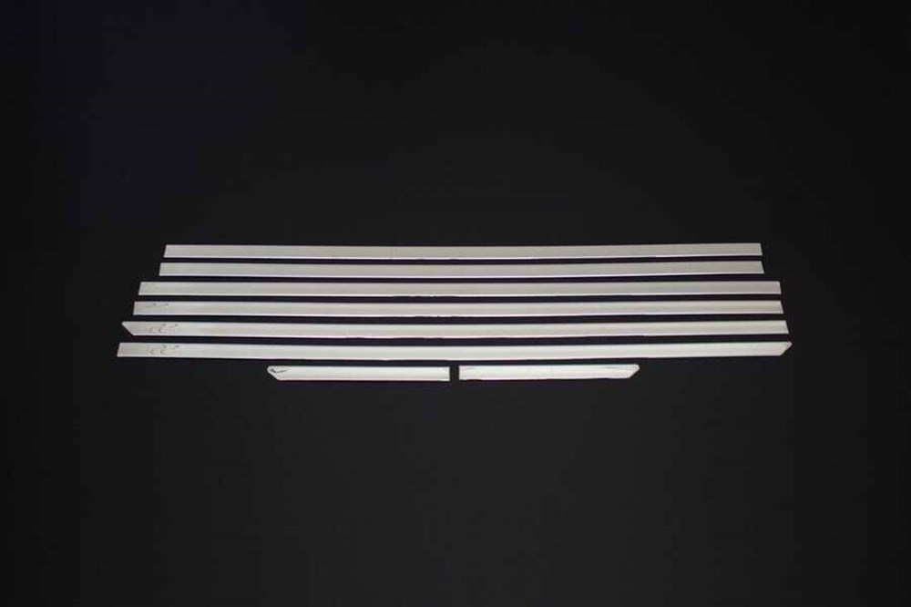 OMSA Ford Tourneo Custom Krom Cam Alt Çıtası 8 Parça Uzun Şase 2012-2023 Arası