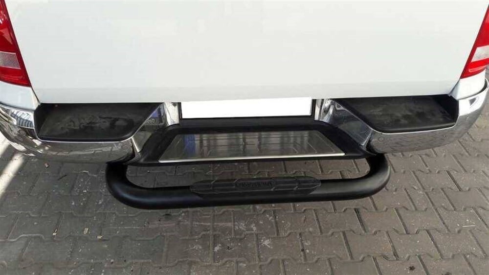 OMSA Isuzu D-Max Arka Koruma Çap:76 Siyah 2012-2019 Arası