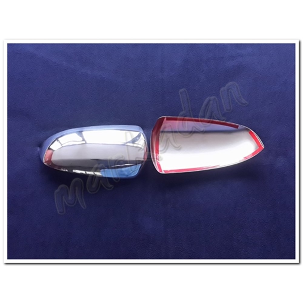 Markadan Bmw X5 Krom Ayna Kapağı 2007-2012 2 Parça Paslanmaz Çelik