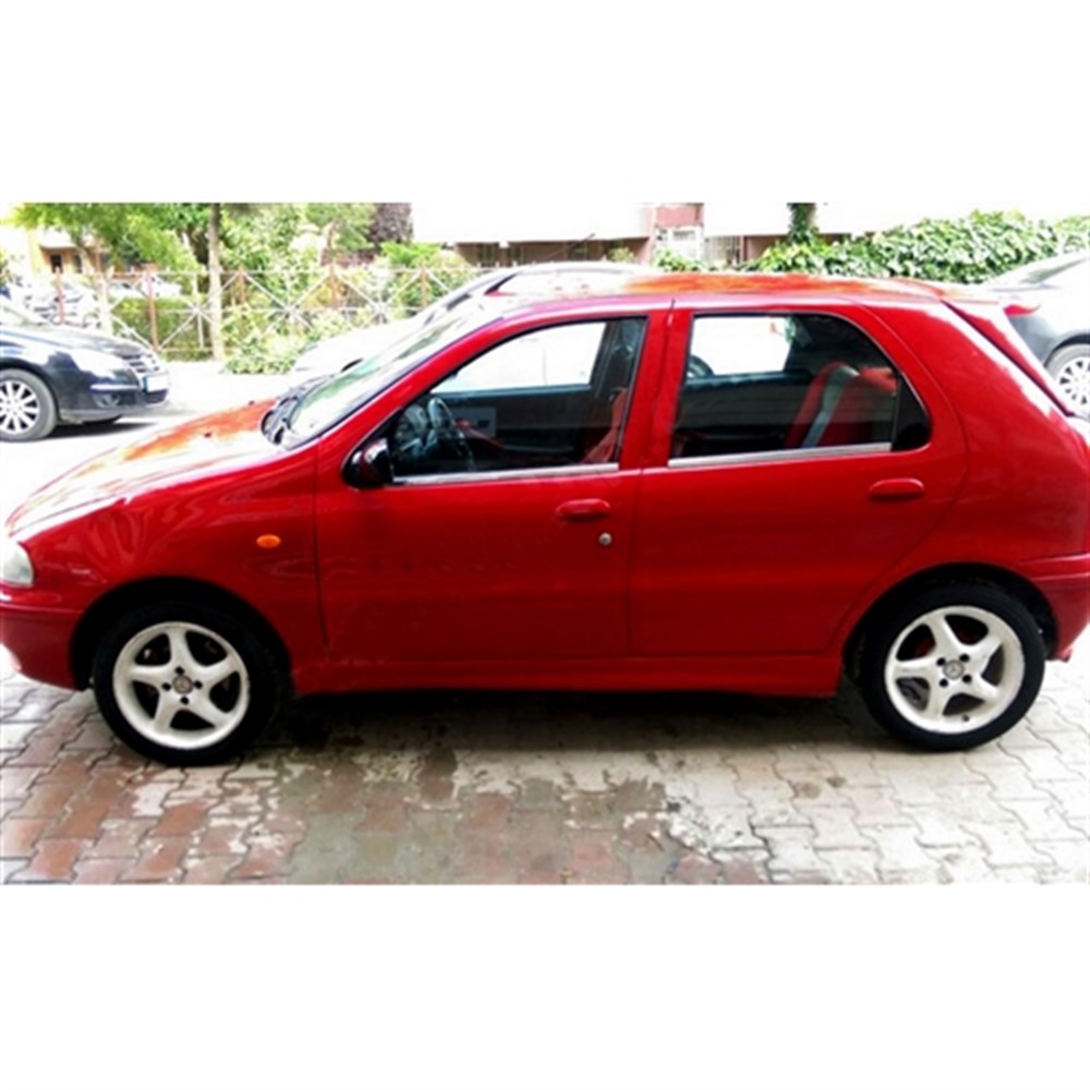 Markadan Fiat Palio Krom Cam Çıtası 1998-2011 4 Parça Paslanmaz Çelik