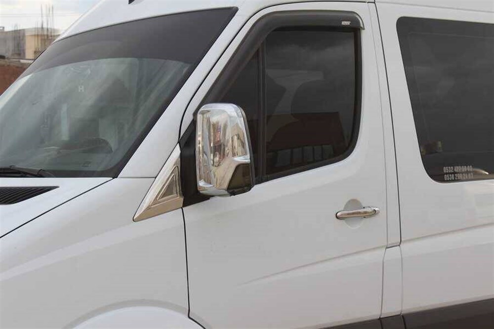 OMSA Mercedes Sprinter W906 Krom Kelebek Cam Yeri 2 Parça 2006-2018 Arası