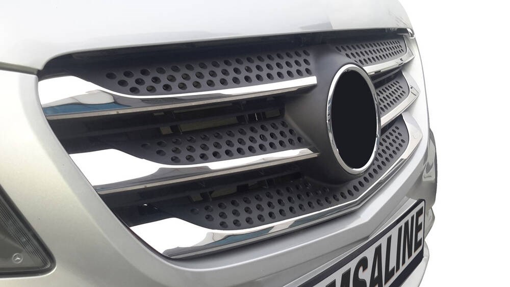 OMSA Mercedes Vito W447 Krom Ön Panjur 5 Parça 2019-2024 Arası