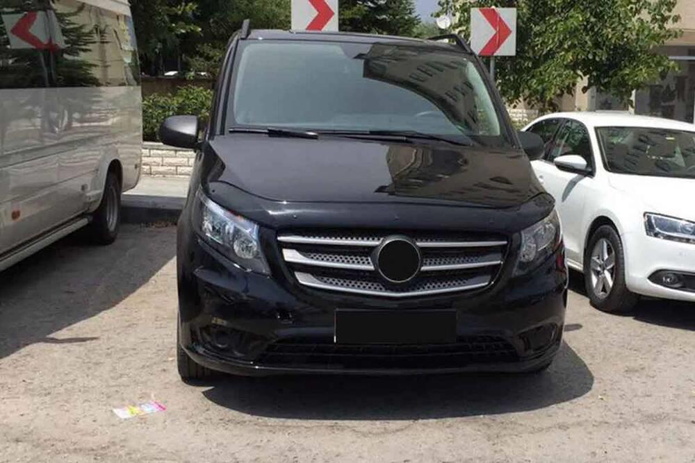 Mercedes Vito W447 Ön Kaput Rüzgarlığı 4mm A+ 2014 ve Sonrası