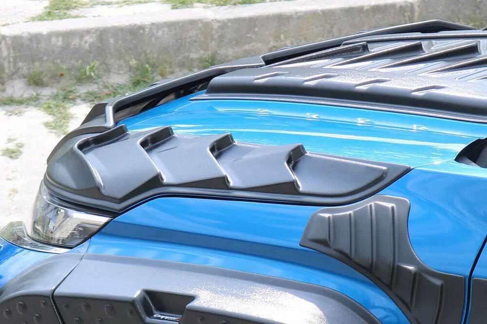 Mitsubishi L200 Dragon Ön Kaput Rüzgarlığı 3 Parça 2019-2023 Arası