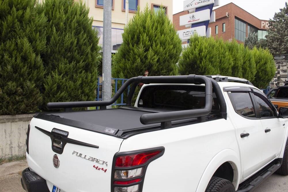 OMSA Mitsubishi L200 Kobra Roll Bar Çap:60 Siyah 2015-2023 Arası