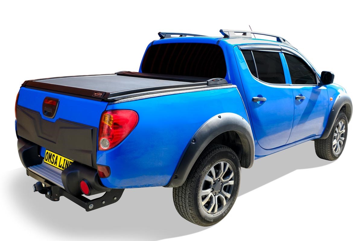 Mitsubishi L200 Omback Sürgülü Bagaj Kapama Formlu Kasa Siyah 2006-2009 Arası