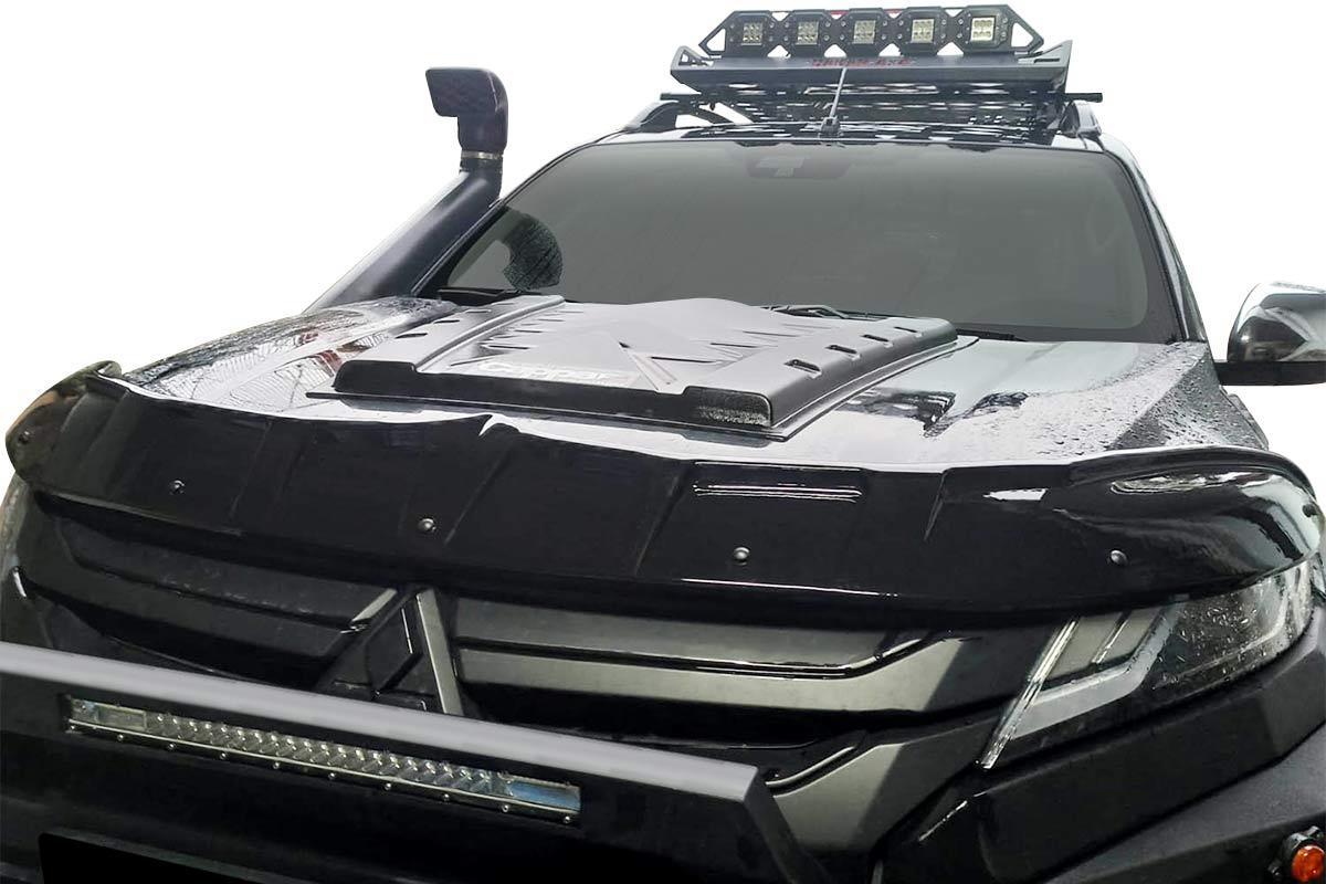 Mitsubishi L200 Yarasa Ön Kaput Rüzgarlığı 4mm A+ 2019-2023 Arası