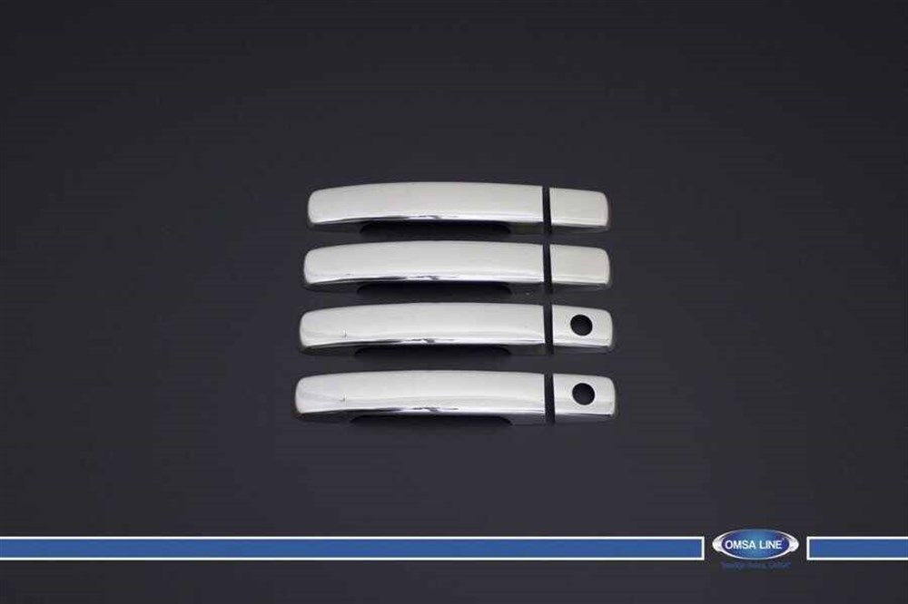 OMSA Nissan Navara Krom Kapı Kolu 4 Kapı Çift Delikli 2006-2015 Arası