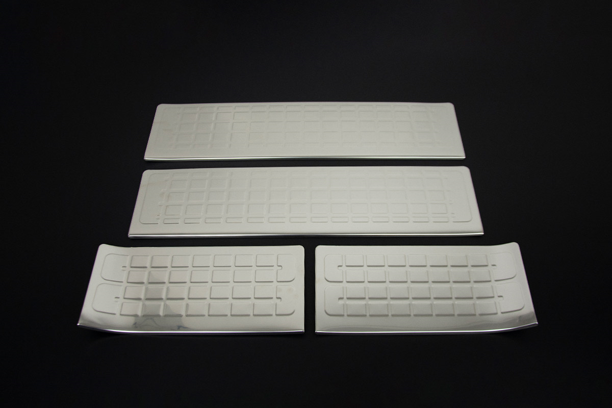 OMSA Citroen Space Tourer Krom Kapı Eşiği Normlu 4 Parça 2024 ve Sonrası