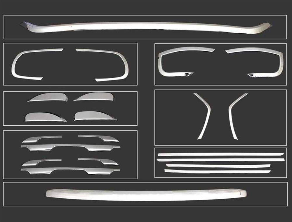 OMSA Dacia Duster Krom Kampanya 8li Set 2018-2024 Arası