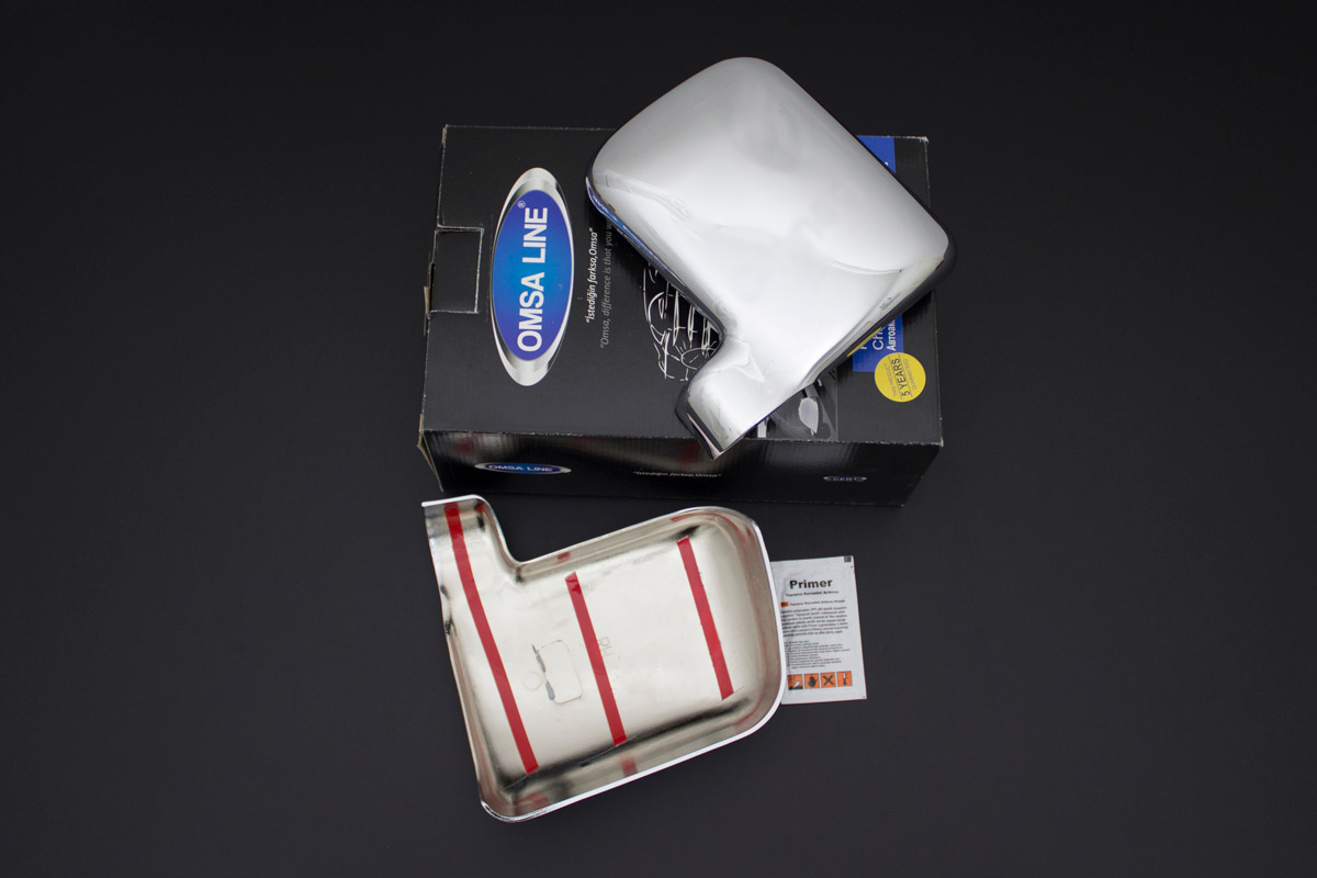 OMSA Ford Connect Krom Ayna Kapağı 2 Parça Abs 2002-2009 Arası