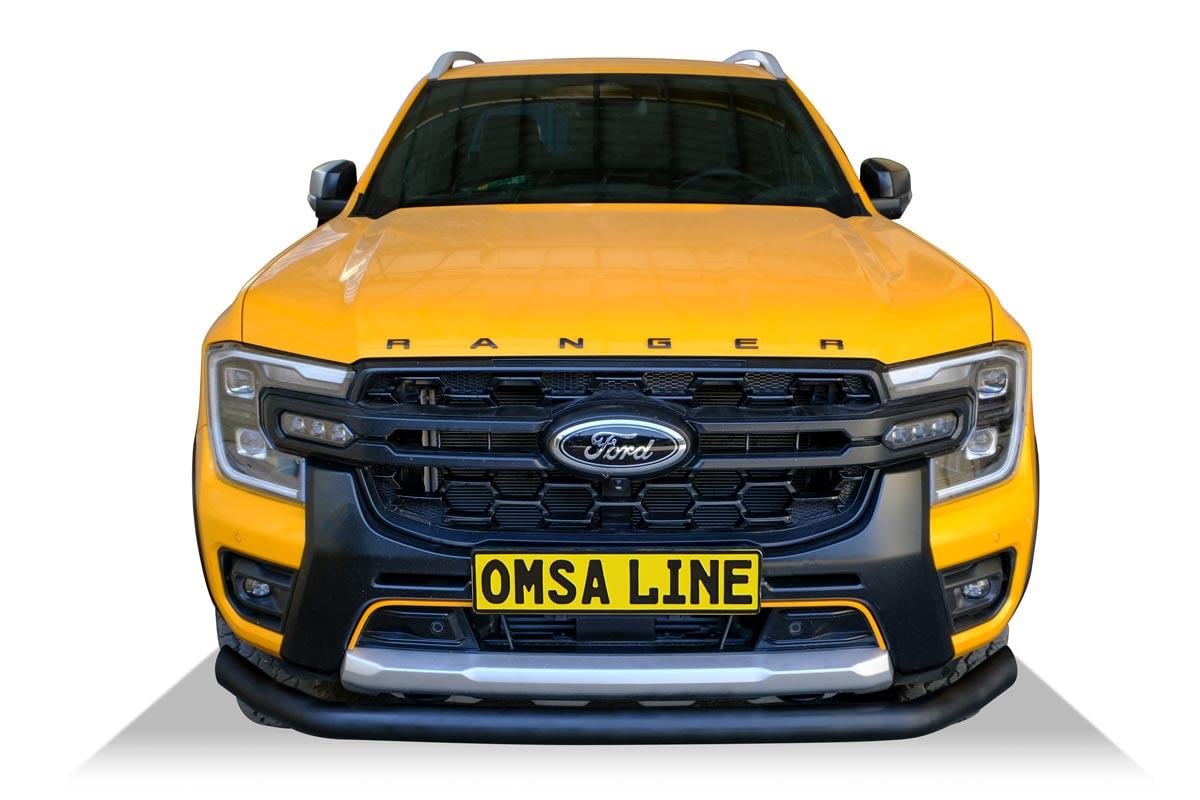 OMSA Ford Ranger Texas Ön Alt Koruma Çap:76 Siyah 2022 ve Sonrası