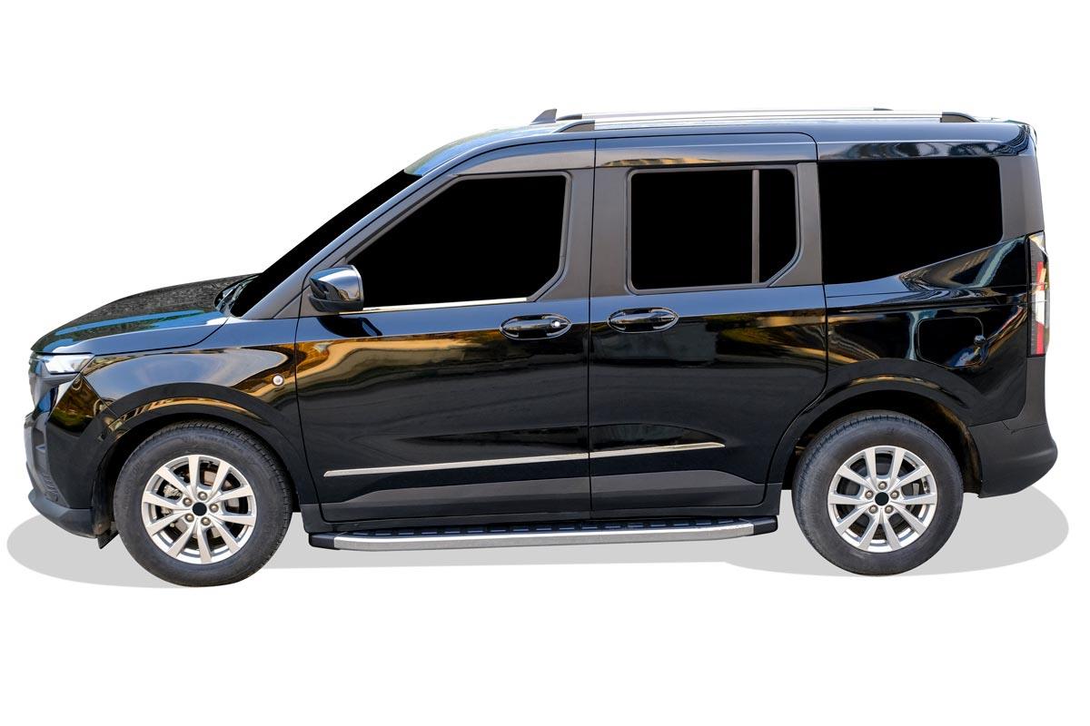 OMSA Ford Tourneo Courier Krom Cam Çıtası 2 Parça 2024 ve Sonrası