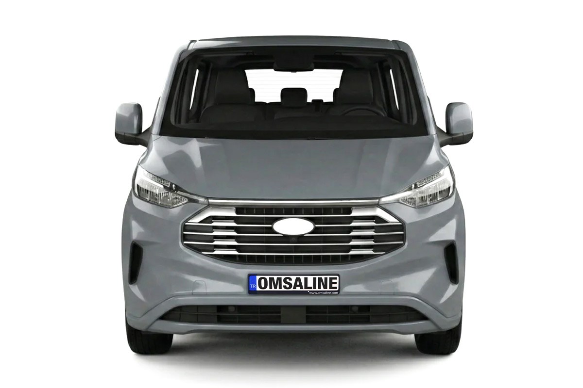 OMSA Ford Tourneo Custom Krom Ön Panjur Çıtası 9 Parça 2024 ve Sonrası