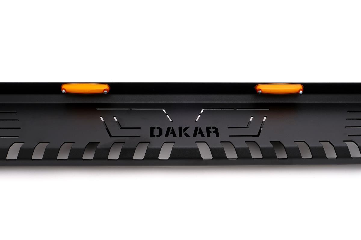 OMSA Isuzu D-Max Dakar Yan Basamak Siyah Ledli V1 2005-2012 Arası