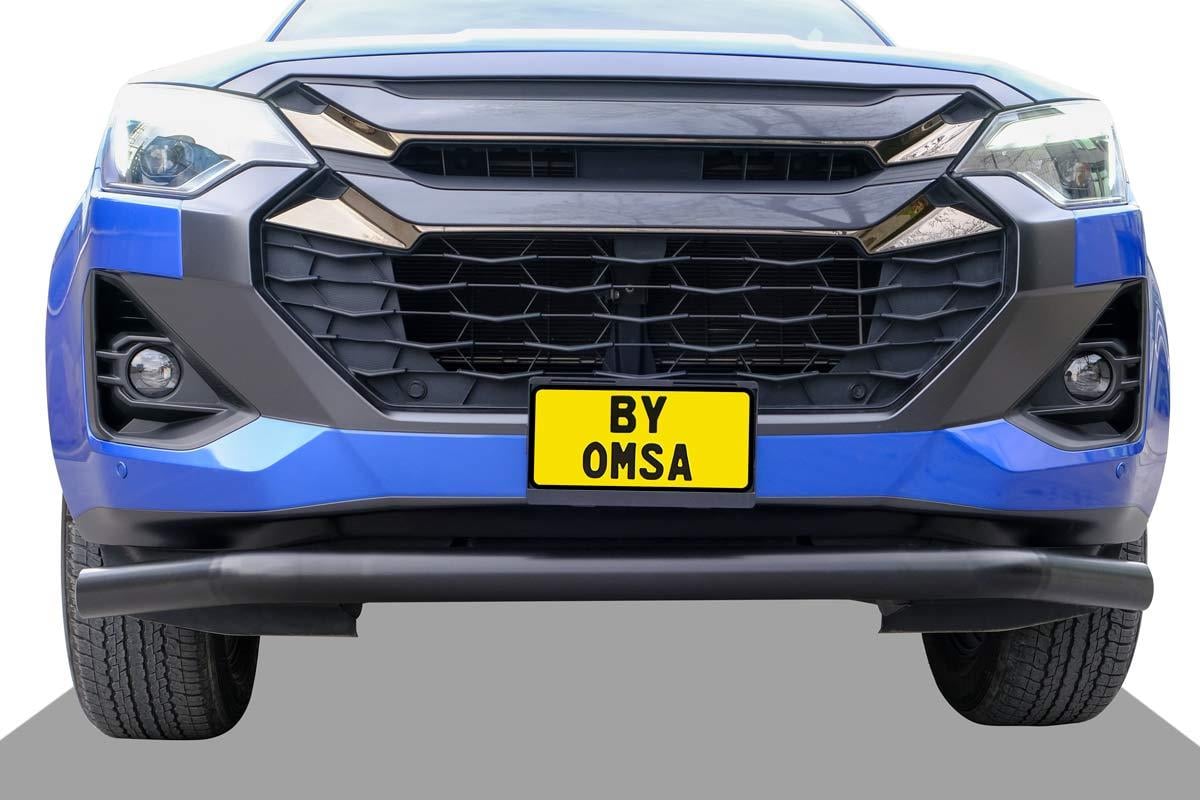 OMSA Isuzu D-Max Texas Ön Alt Koruma Çap:76 Siyah 2020-2024 Arası
