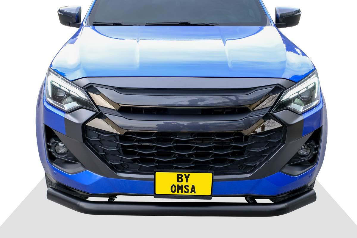 OMSA Isuzu D-Max Texas Ön Alt Koruma Çap:76 Siyah 2020-2024 Arası