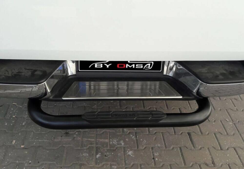 OMSA Nissan Navara Amazon Arka Koruma Çap:76 Siyah 2006-2015 Arası