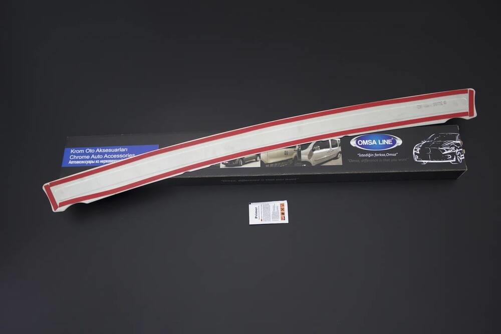 OMSA Peugeot 508 Krom Arka Tampon Eşiği Taşlı 2010-2018 Arası