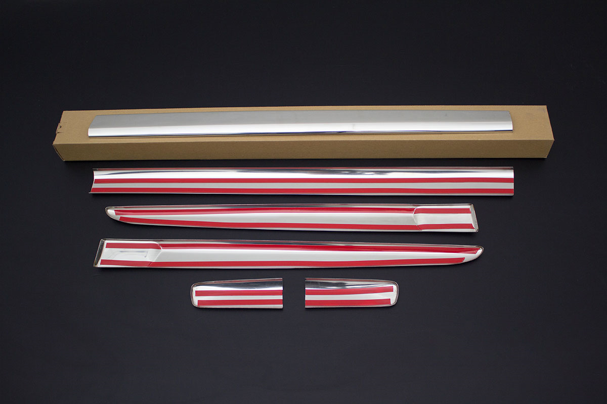 OMSA Renault Clio 3 Krom Yan Kapı Çıtası 6 Parça 2006-2011 Arası