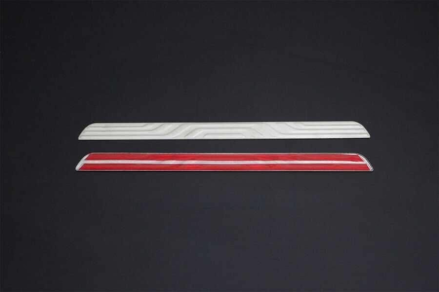 OMSA Renault Megane 4 HB Krom İç Kapı Eşiği 2 Parça Taşlı 2021 ve Sonrası