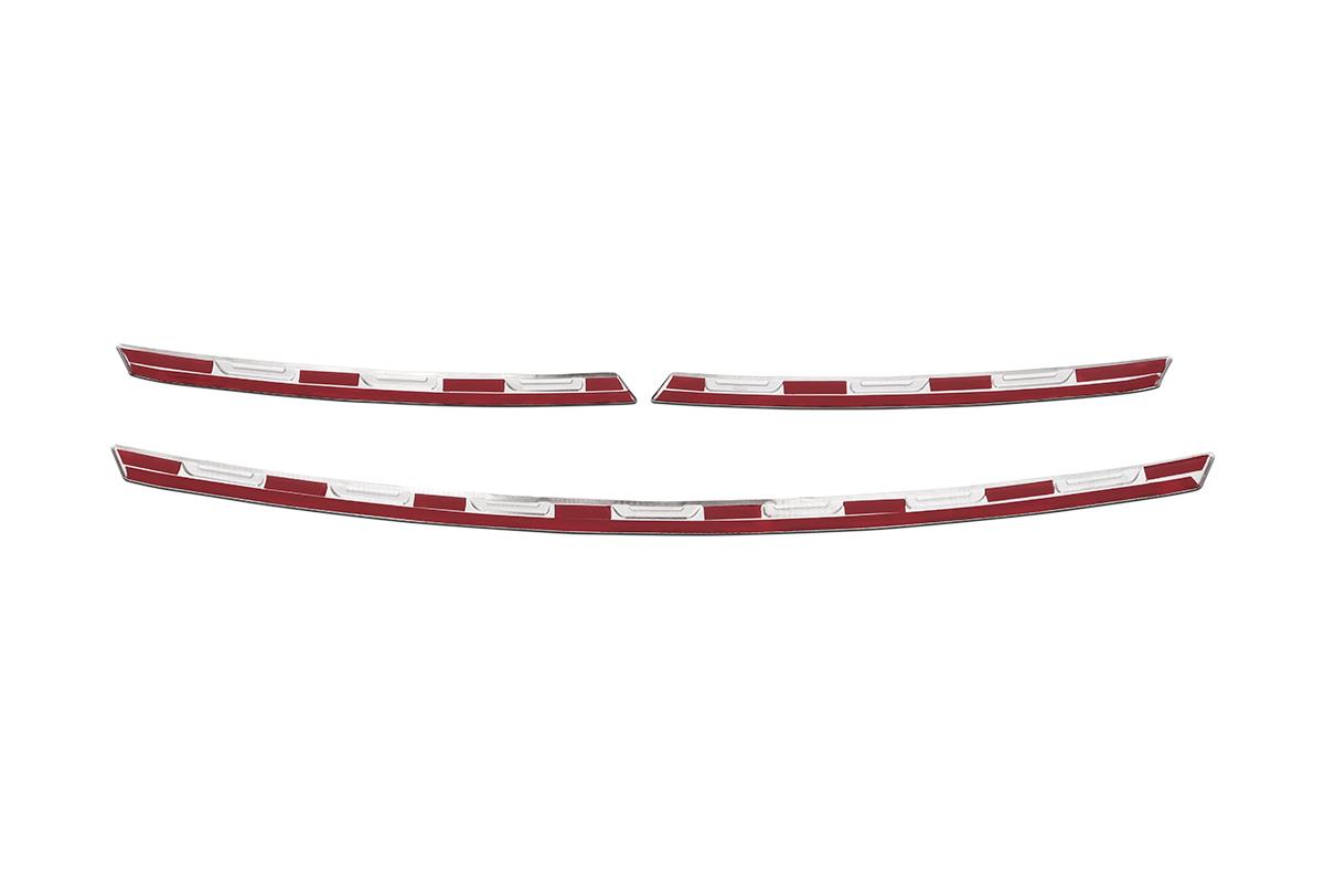 OMSA Renault Trafic 3 Krom Ön Panjur 3 Parça 2021-2024 Arası