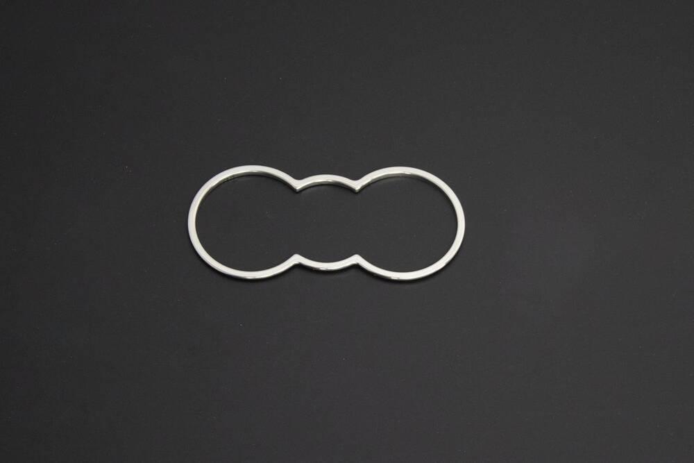 OMSA Skoda Octavia 2 A5 Sedan/SW Krom Bardaklık Çerçevesi 2004-2013 Arası