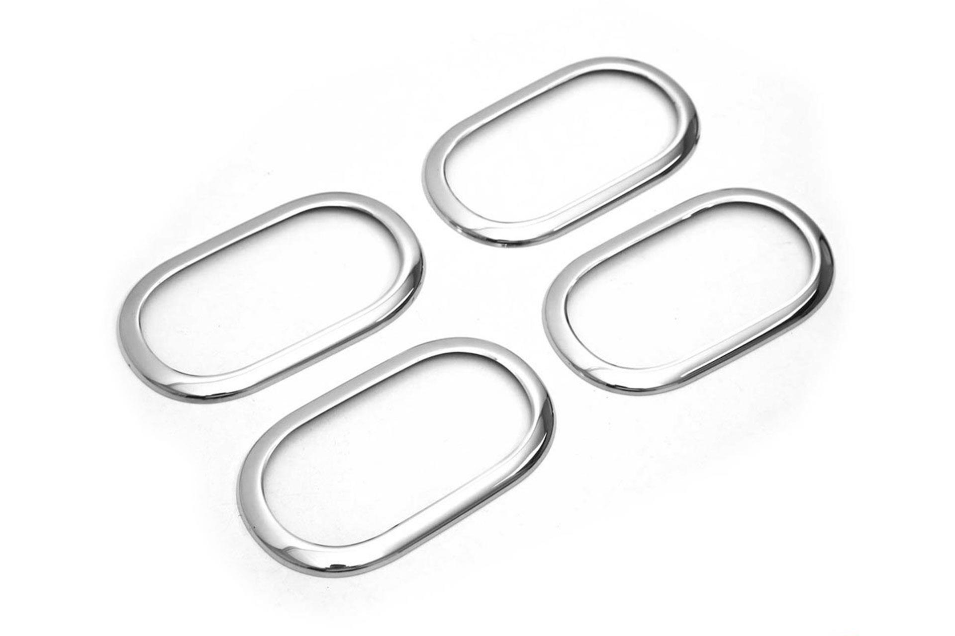 OMSA Smart Fortwo Krom İç Kapı Kolu Çerçevesi 4 Parça 2014 ve Sonrası