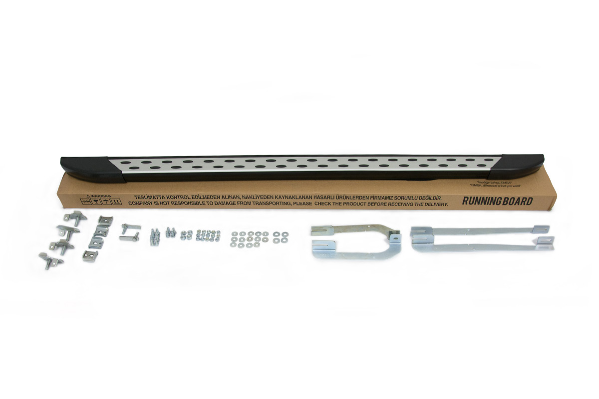 OMSA VW T5 Transporter Dot Line Yan Basamak Alüminyum Uzun Şase 2003-2015 Arası