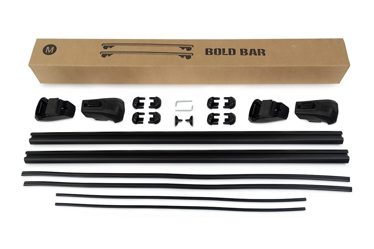 Opel Zafira B Bold Bar V2 Ara Atkı Siyah 2 Parça 120cm 2005-2011 Arası