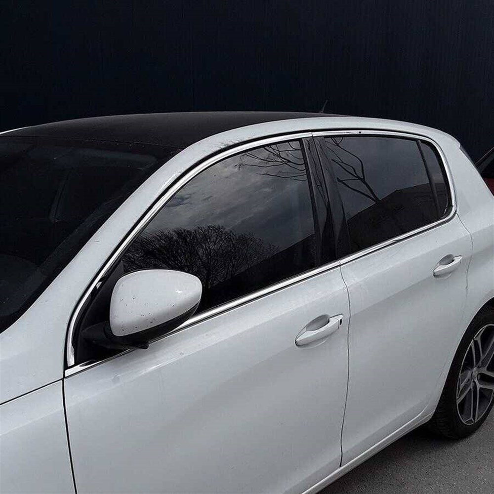 OMSA Peugeot 308 Krom HB Cam Çerçevesi 10 Parça 2014-2021 Arası