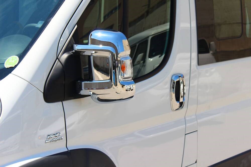 OMSA Peugeot Boxer 3 Krom Ayna Kapağı 2 Parça Abs 2006-2024 Arası